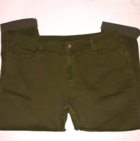 NEW ARIZONA JEAN Co Jr Plus Women's Green A - Picture 15 of 16